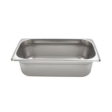 WINCO 1/3 Size 4 in Steam Table Pan SPJL-304